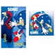 Sonic The Hedgehog set 2 cotton bath towels 12 Τεμ.