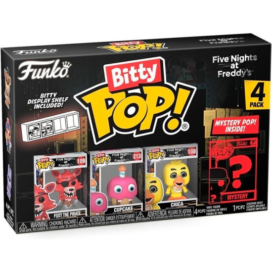 Assorted Blister 4 figures Bitty POP Five Nights at Freddys 12 Τεμ.