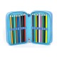 Disney Stitch triple pencil case