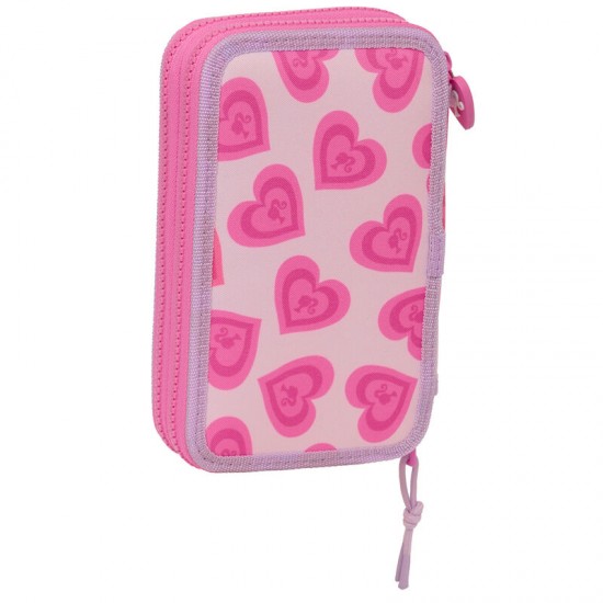 Barbie Love double pencil case 28pcs