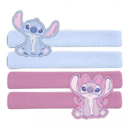 Disney Angel & Stitch set 4 scrunchies 12 Τεμ.