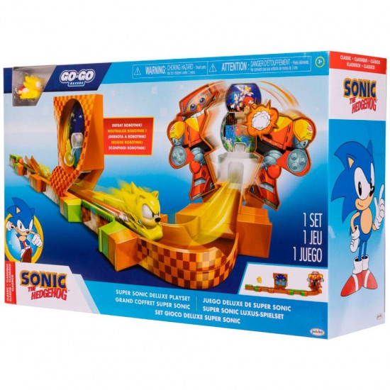 Sonic Go Go Racers Deluxe playset