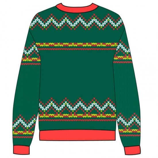 Grinch adult Christmas knitted jumper 10 Τεμ.