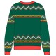 Grinch adult Christmas knitted jumper 10 Τεμ.
