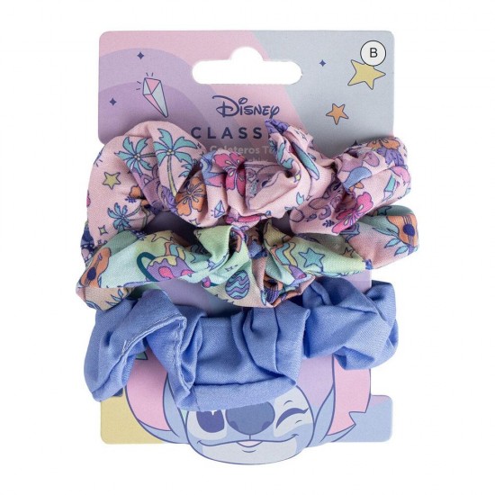 Disney Stitch set 3 scrunchies 8 Τεμ.