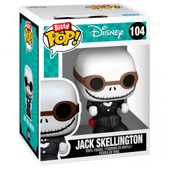 Bitty POP figure Ride Disney The Nightmare Before Christmas Jack Skellington with Snowmobile 12 Τεμ.
