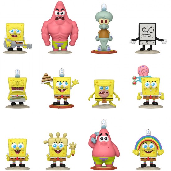 Assorted Mystery Mini figure Sponge Bob 12 Τεμ.