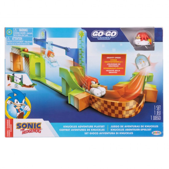 Sonic Go Go Racers Sonic & Knuckles assorted playset 2 Τεμ.