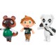 Animal Crossing blister 3 figures 6cm