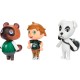 Animal Crossing blister 3 figures 6cm