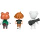 Animal Crossing blister 3 figures 6cm