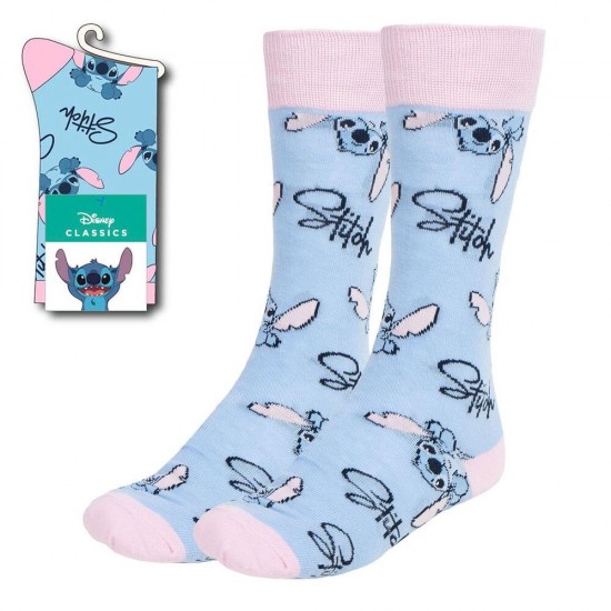 Disney Stitch adult socks 6 Τεμ.