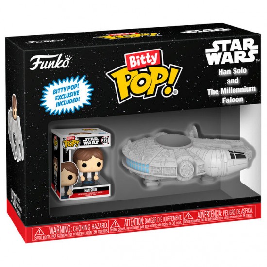 Bitty POP figure Ride Star Wars Han Solo and the Millennium Falcon 12 Τεμ.