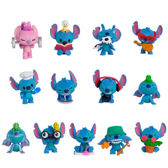Disney Stitch assorted surprise capsule figure 24 Τεμ.