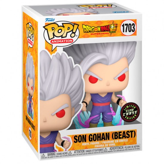 POP figure Dragon Ball Super Super Hero Gohan Beast 5 + 1 Chase 6 Τεμ.