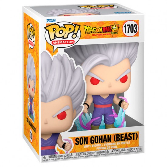 POP figure Dragon Ball Super Super Hero Gohan Beast 5 + 1 Chase 6 Τεμ.