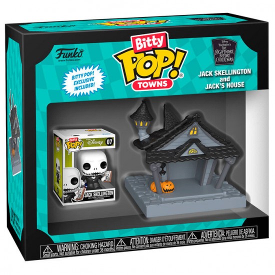 Bitty POP figure Town Disney The Nightmare Before Christmas Jack at Home 12 Τεμ.