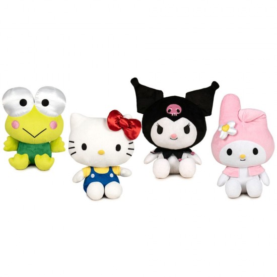 Hello Kitty plush toy 15cm assorted 12 Τεμ.