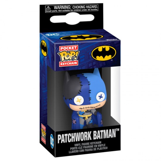 Pocket POP Keychain DC Comics ?Patchwork Batman