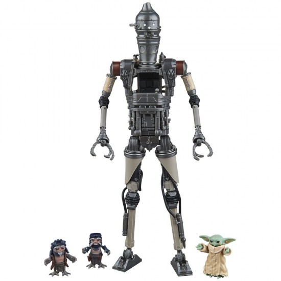 Star Wars The Mandalorian IG-12 & Grogu set figures 15cm