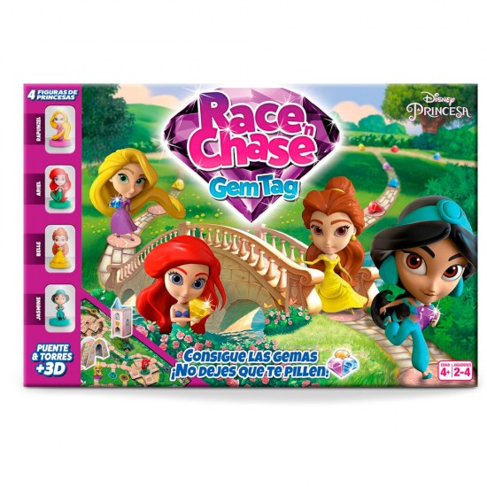 Disney Princess Race Chase board game