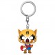 Pocket POP Keychain Aggretsuko - Aggretsuko with Guitar