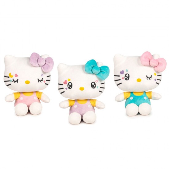 Hello Kitty 50th Anniversary assorted plush toy 23cm 6 Τεμ.