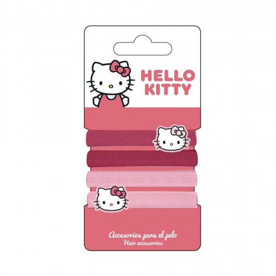 Hello Kitty pack 4 scrunchies 12 Τεμ.