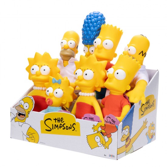The Simpsons assorted plush toy 30cm 8 Τεμ.