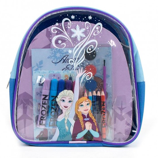 Disney Frozen backpack stationery set