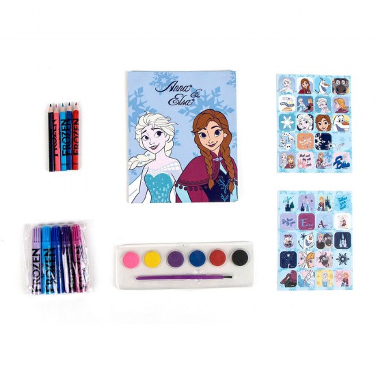 Disney Frozen backpack stationery set