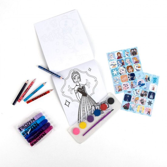 Disney Frozen backpack stationery set