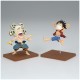 One Piece Monkey D Luffy & Enel World Collectable figure 7cm