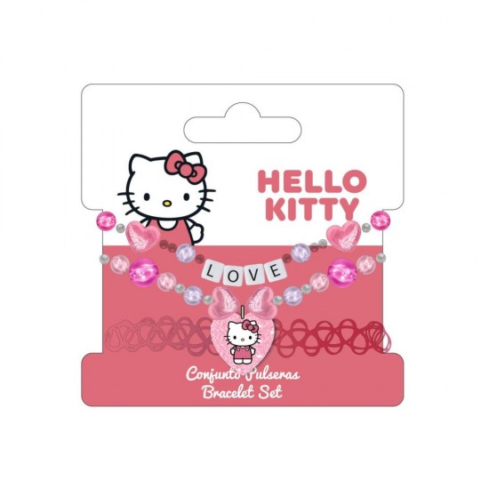 Hello Kitty Costume jewellery set 8 Τεμ.