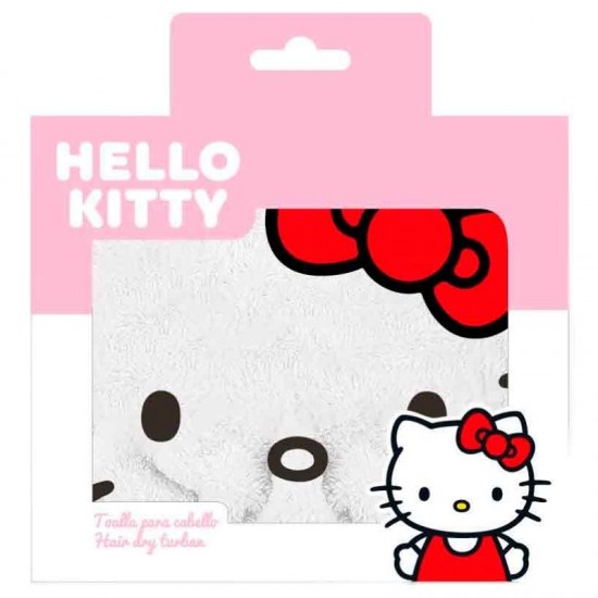 Hello Kitty hair towel 6 Τεμ.