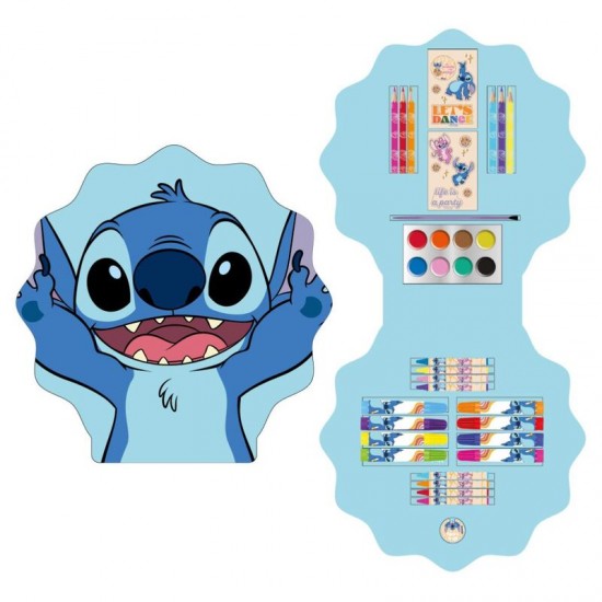 Disney Stich colouring set