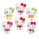 Hello Kitty Fruits Scented assorted plush toy 12cm 18 Τεμ.