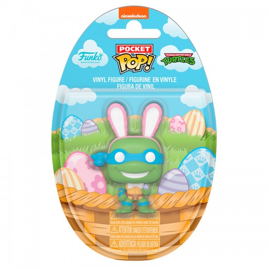 Pocket POP figure Ninja Turtles Leonardo Easter Egg 16 Τεμ.