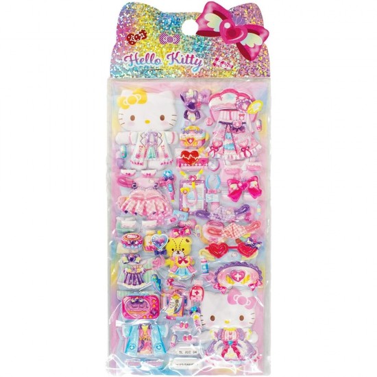 Hello Kitty assorted Embossed stickers 20 Τεμ.