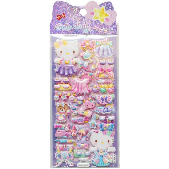 Hello Kitty assorted Embossed stickers 20 Τεμ.