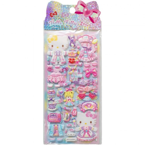 Hello Kitty assorted Embossed stickers 20 Τεμ.
