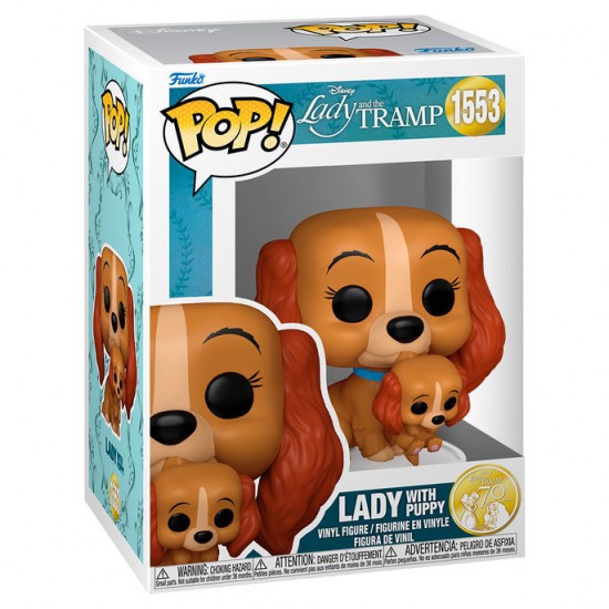 POP figure Disney Lady and the Tramp Lady with Puppy