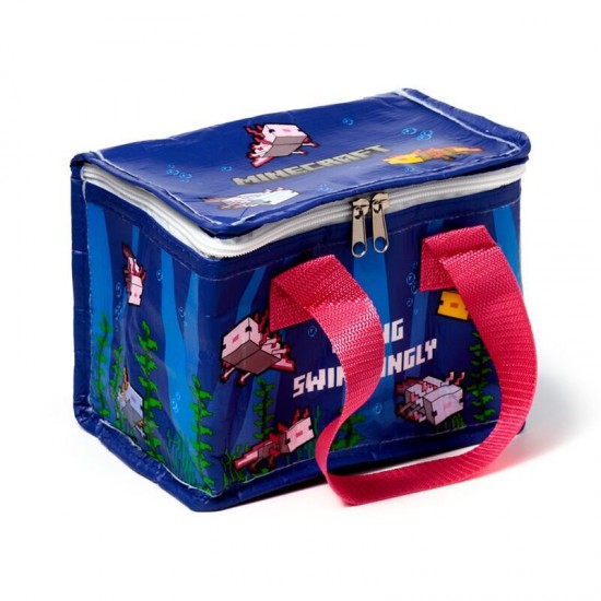 Minecraft Axolotl Cooler bag 10 Τεμ.