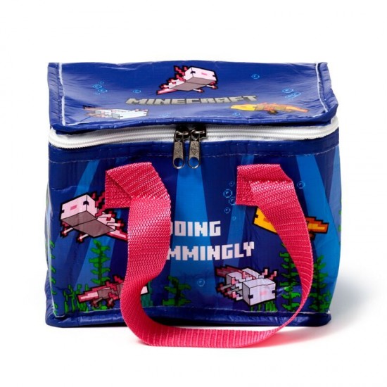 Minecraft Axolotl Cooler bag 10 Τεμ.