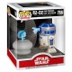 POP figure Deluxe Star Wars R2-D2 and Princess Leia Hologram