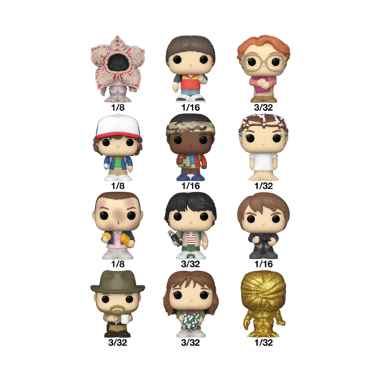 Assorted Bitty POP Mystery figure Stranger Things 32 Τεμ.