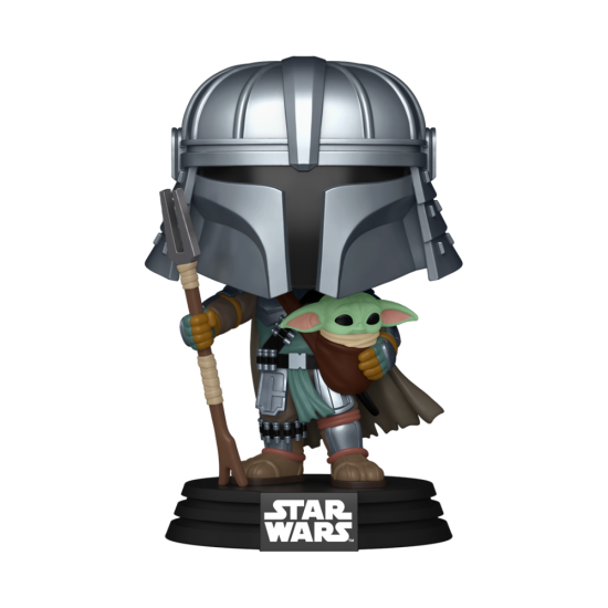 POP figure Star Wars Impressions  Mandalorian with Grogu Exclusive