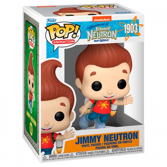 POP figure The Adventures of Jimmy Neutron Jimmy Neutron