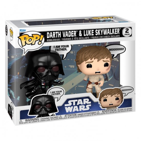 POP pack 2 figures Star Wars Darth Vader & Luke Skywalker