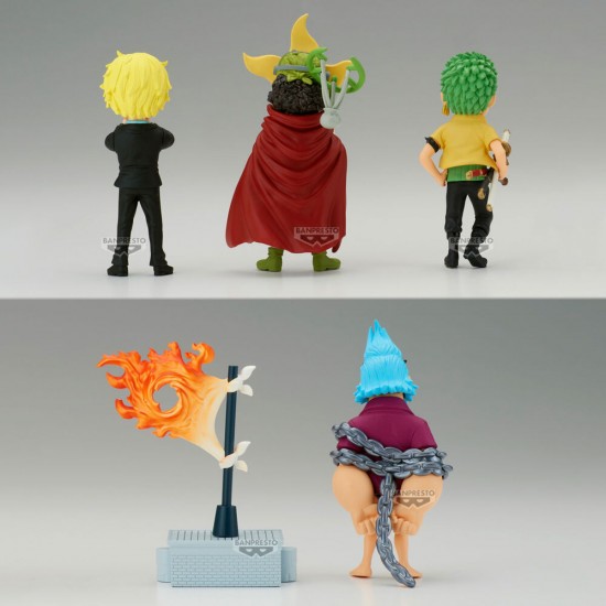 One Piece Enies Lobby 02 world collectable assorted figure 7cm 12 Τεμ.